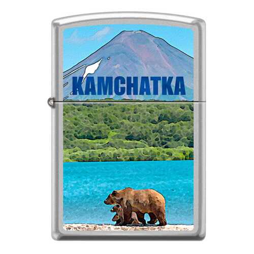 Зажигалка Zippo 205 Kamchatka Satin Chrome