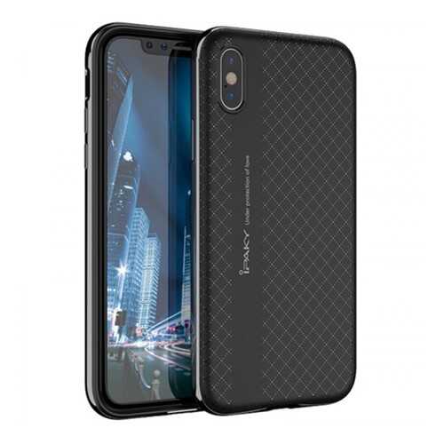 Чехол iPaky +PC для Apple iPhone X (5.8)/XS (5.8) Black/Grey