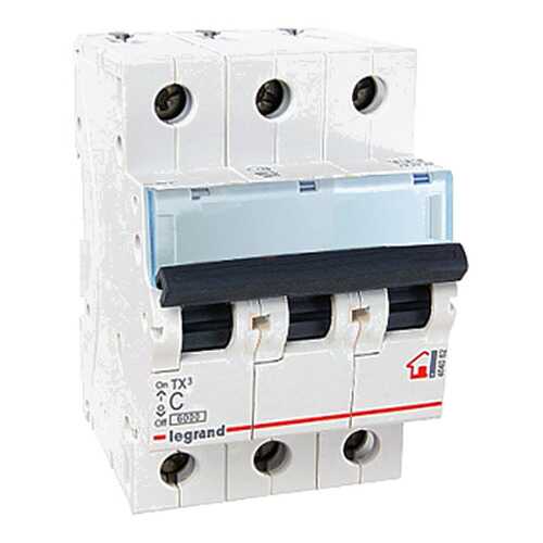 Автоматический выключатель Legrand TX3 3п C 20А 6кА