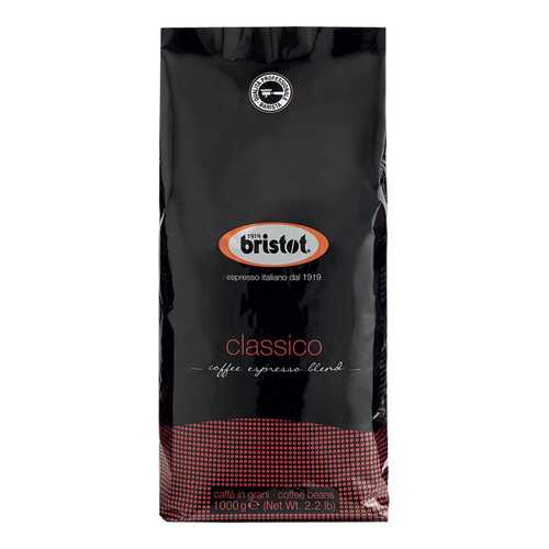 Кофе Bristot Classico в зернах 1000 г