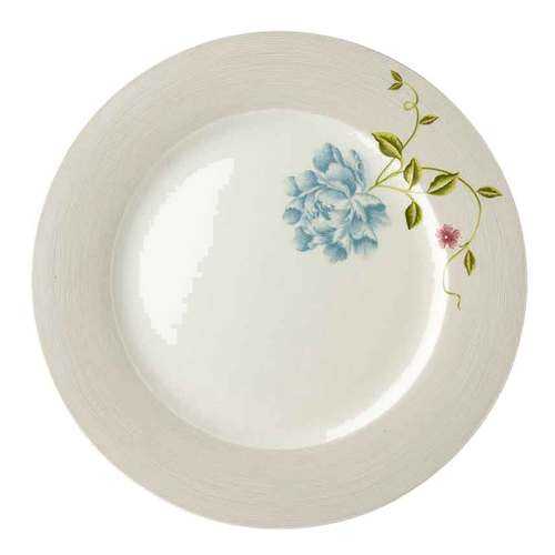 Тарелка Laura Ashley Heritage 26см Cobblestone Pinstripe