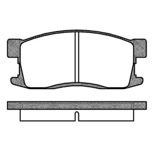 Тормозные колодки дисковые RoadHouse 2255.00
