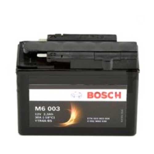 Акб M6 003 12v 2 3ah 30a 114x49x86 Bosch