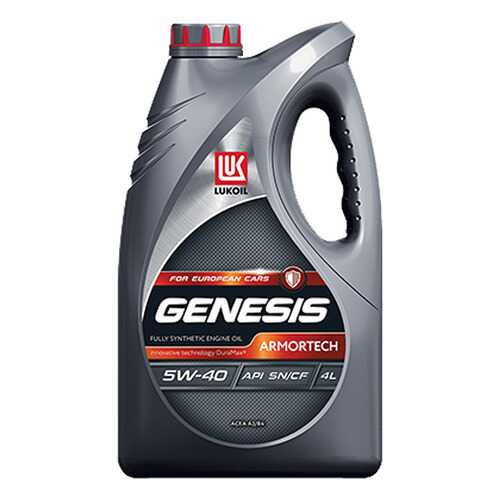 Моторное масло Lukoil Genesis Armortech 5W-40 4л