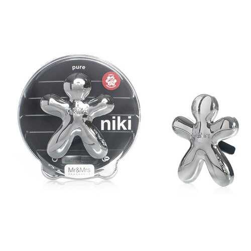 Ароматизатор для автомобиля Mr&Mrs Fragrance NIKI PURE (Серебристый)