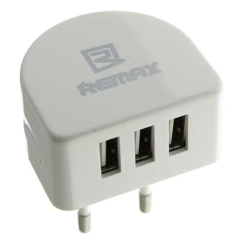 Сетевое зарядное устройство Remax Moon-Charger Plug 3 USB 3,1A White