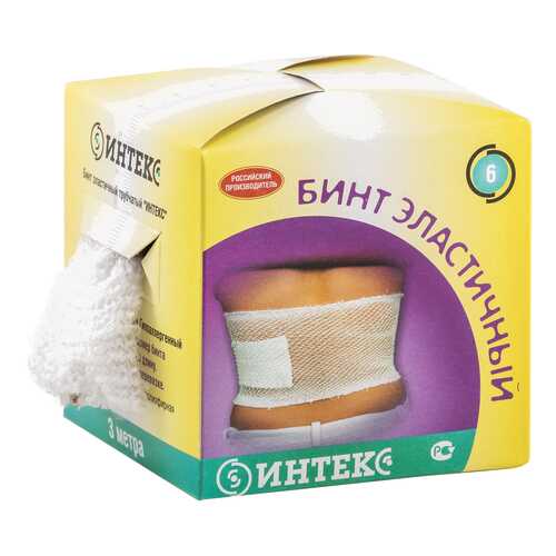 Бинт трубчатый лат.-полиэф. ИНТЕКС (3 М) р-р 6 ИТБ(3)-6