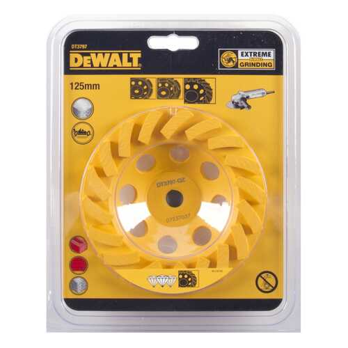 Чашка алмазная шлифовальная по бетону DeWALT DT3797-QZ