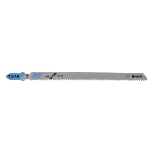 Набор пилок для лобзика Bosch T 318 В, HSS 2608631404