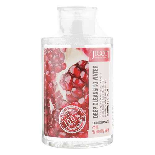 Мицеллярная вода Jigott Deep Cleansing Water Pomegranate 530 мл