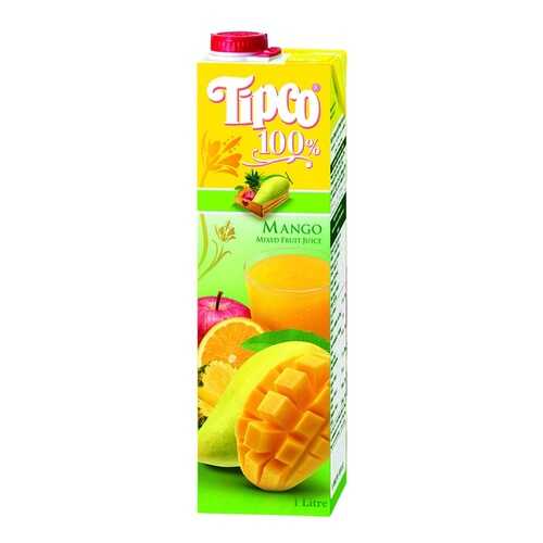 Сок TIPCO из манго прямого отжима и смеси фруктов 1л Tetra Pack Таиланд