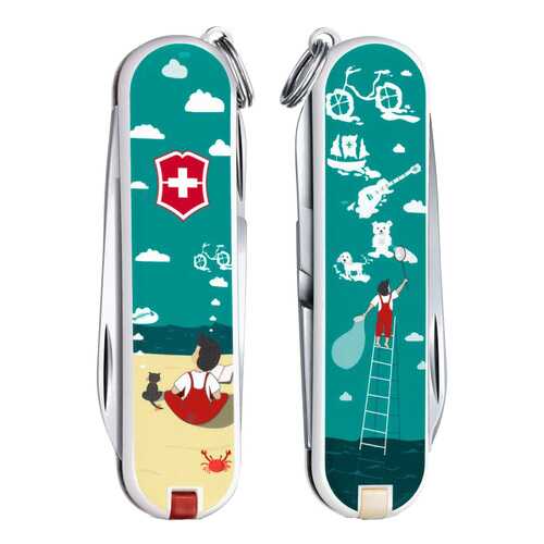 Мультитул-брелок Victorinox Dream Big 0.6223.L1606 58 мм разноцветный, 7 функций
