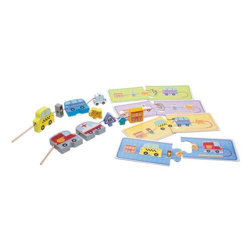 Семейная настольная игра Step Puzzle Город 89804