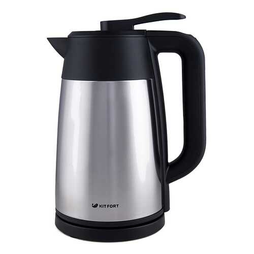 Чайник электрический Kitfort Vacuum Edit КТ-620-2 Black/Silver