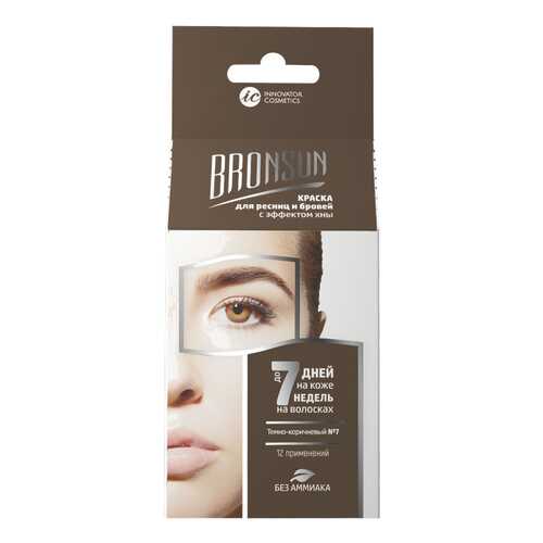 Набор BRONSUN для домашнего окрашивания, темно-коричневый, 1 шт, (Innovator Cosmetics)