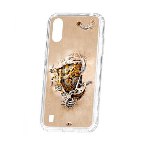 Чехол Samsung Galaxy A01/A015 Kruche Print Механизм