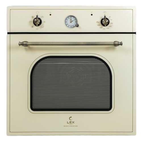 Встраиваемый электрический духовой шкаф LEX EDM 073C IV Beige
