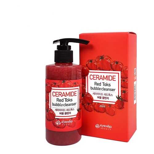 Пенка для умывания CERAMIDE RED TOKS BUBBLE CLEANSER 200ml