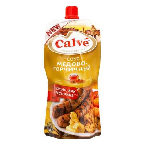 Соус Calve медово-горчичный 230 г