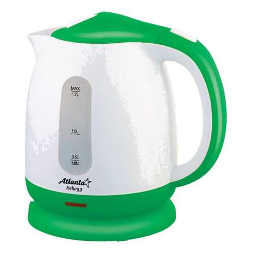 Чайник электрический Atlanta ATH-2371 White/Green