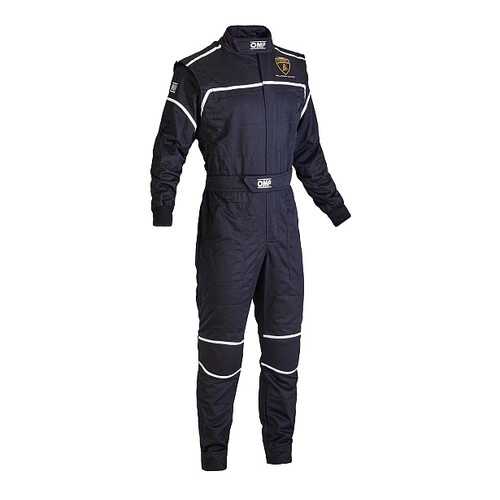 Комбинезон механика BLAST LAMBORGHINI, черный, р-р 52 OMP Racing NB1578LAMB07152