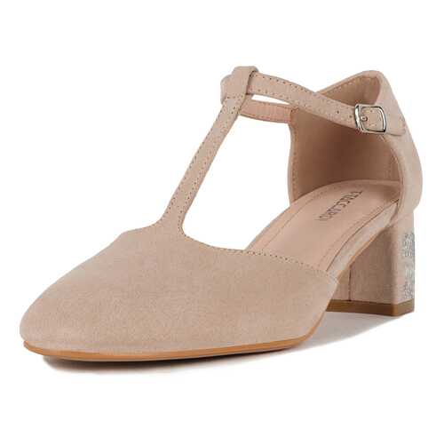 Туфли женские T.Taccardi K0507PM-2A бежевые 40 RU