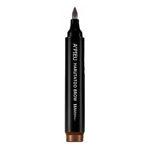 Фломастер для бровей с эффектом тату A'Pieu Harutatoo Brow, оттенок Medium Brown, 4,6 г
