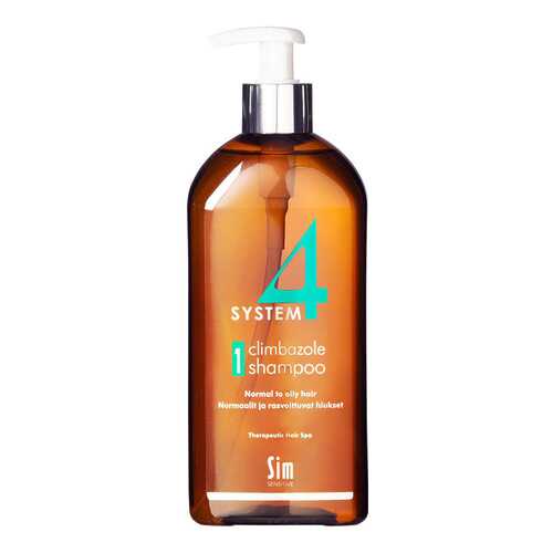 Шампунь Sim Sensitive System 4 Climbazole Shampoo 1 Normal to Oily Hair 500 мл