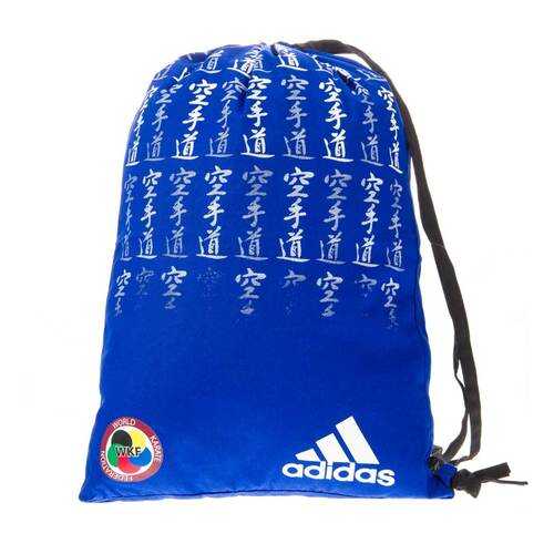 Спортивная сумка Adidas Satin Carry Bag Karate WKF синяя