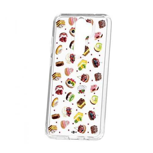 Чехол Kruche Xiaomi Redmi Note 8 Pro Print Cake
