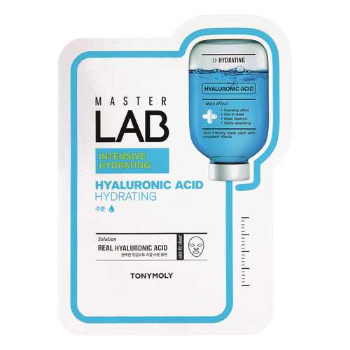 Маска для лица Tony Moly Master Lab Hyaluronic Acid Mask 18 мл
