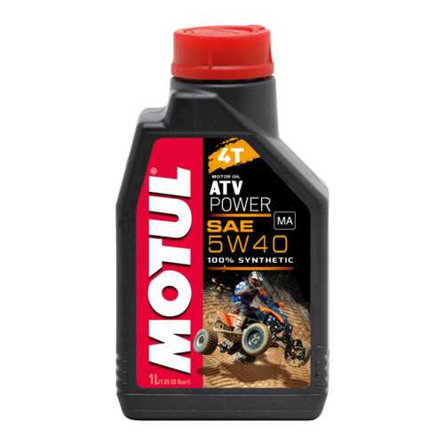 Моторное масло Motul ATV Power 4T 5W-40 1л