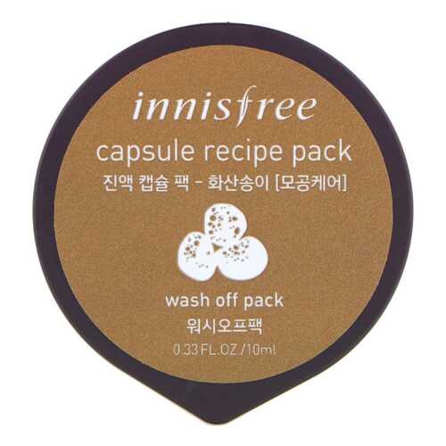 Маска для лица Innisfree Capsule Recipe Pack Volcanic Cluster 10 мл