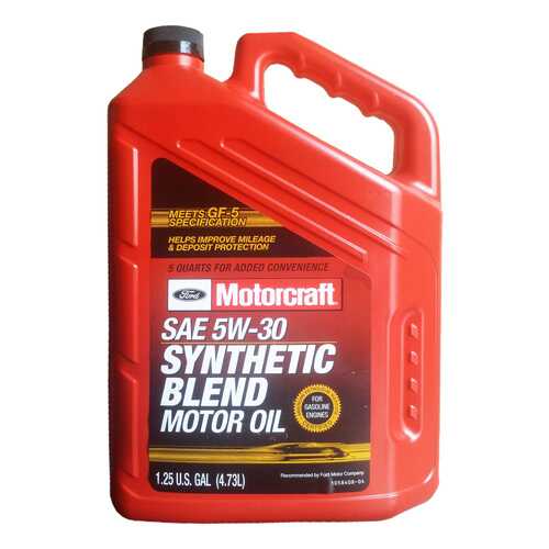 Моторное масло Motorcraft Premium Synthetic Blend 5W-30 4,73л
