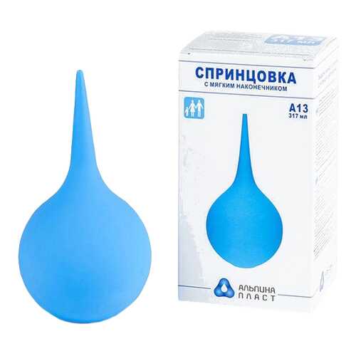 Спринцовка Альпина Пласт А-13 с мягким наконечником 317 мл