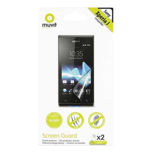 Пленка Muvit MUSCP0271 для Sony Xperia J 2шт