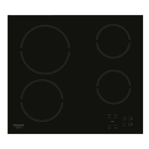 Встраиваемая варочная панель электрическая Hotpoint-Ariston HR 631 C Black