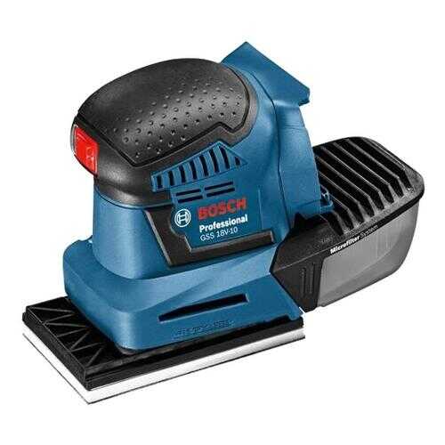 Акк. вибрационная шлифовальная машина Bosch GSS 18V-10 06019D0200 БЕЗ АККУМУЛЯТОРА И З/У
