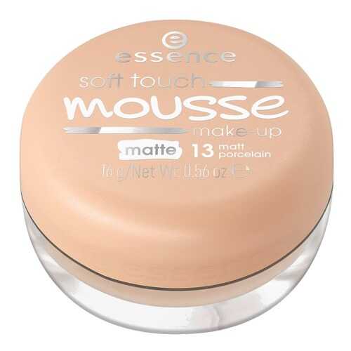 Тональный крем essence Soft touch mousse 13 matt porcelain 16 г