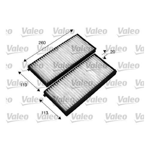 Фильтр воздушный салона Valeo 715522