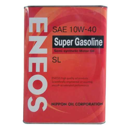 Моторное масло Eneos Super Gasoline Semi-Synthetic SAE 10W-40 0,946л