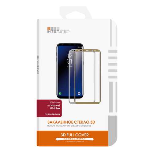 Защитное стекло InterStep для Huawei P30 Pro Black