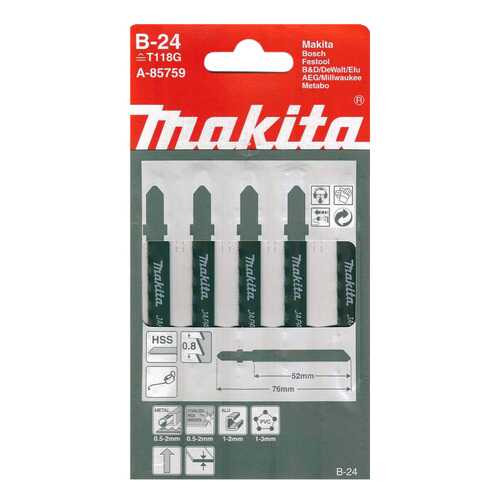 Полотно пильное Makita A-85759
