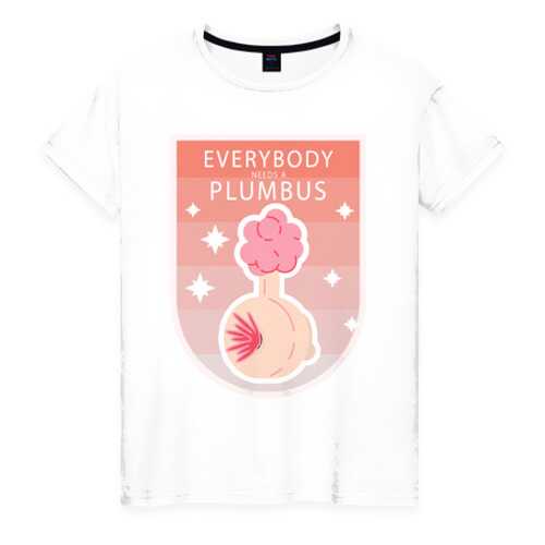 Футболка женская ВсеМайки 1856971 белая XL