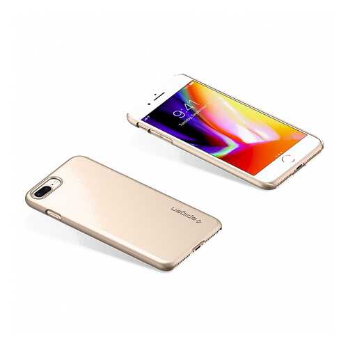 Чехол Spigen Thin Fit для iPhone 8 Plus «розовое золото»