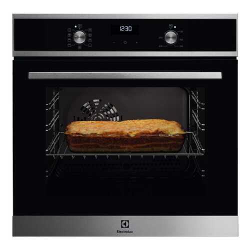 Встраиваемый электрический духовой шкаф Electrolux OEF5C50X Silver/Black