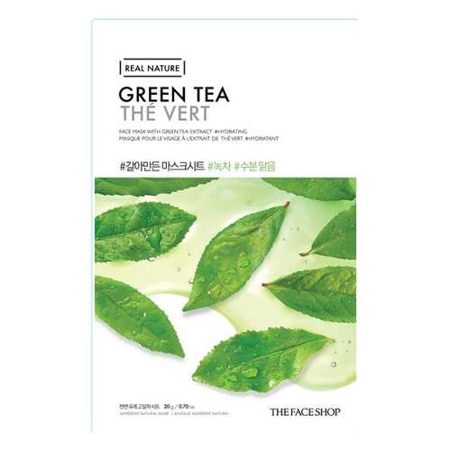 Маска для лица The Face Shop Real Nature Green Tea Face Mask 20 г