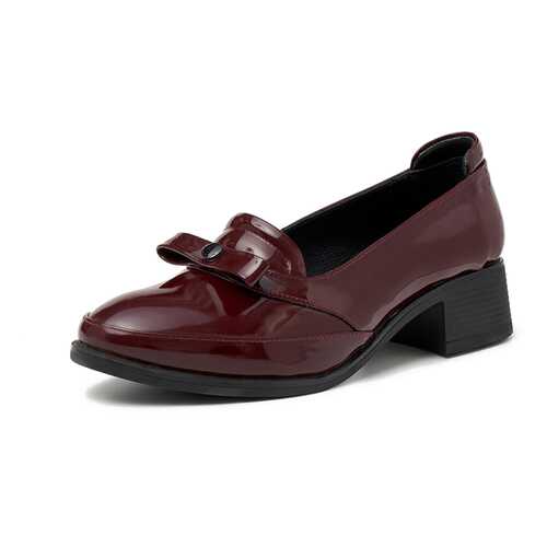 Туфли женские Alessio Nesca TR-BR-69-174-4A бордовые 40 RU