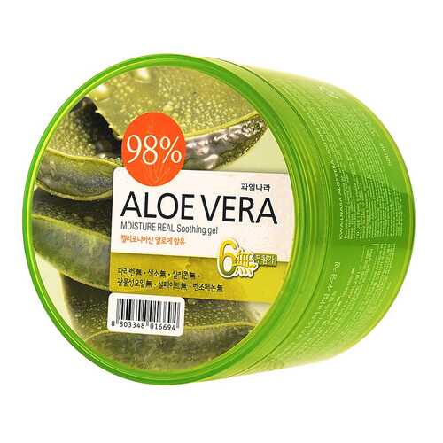 Крем для тела Welcos Aloe Vera Moisture Real Soothing Gel 500 мл