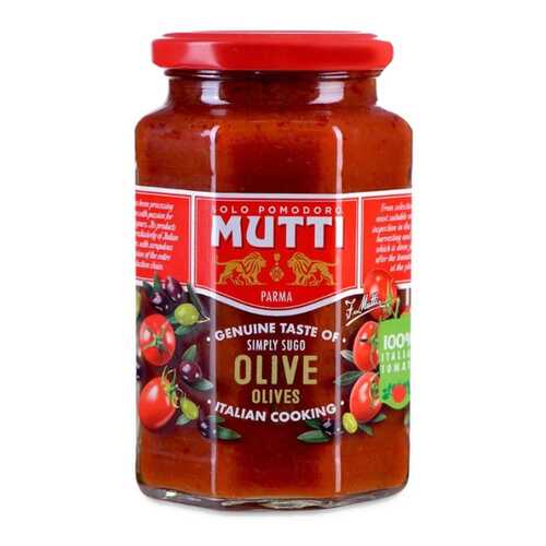 Соус Mutti томатный с оливками 400 г